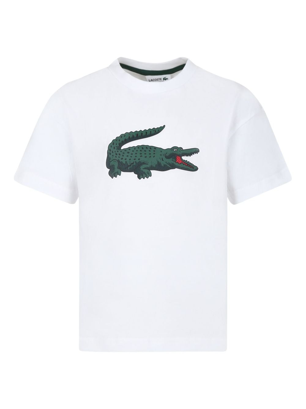 Lacoste Kids t-shirt con stampa