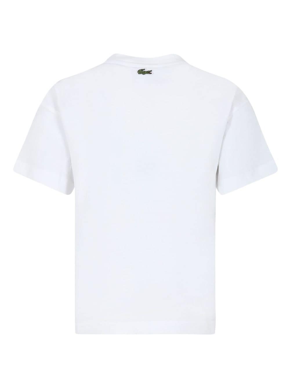 Lacoste Kids t-shirt con stampa