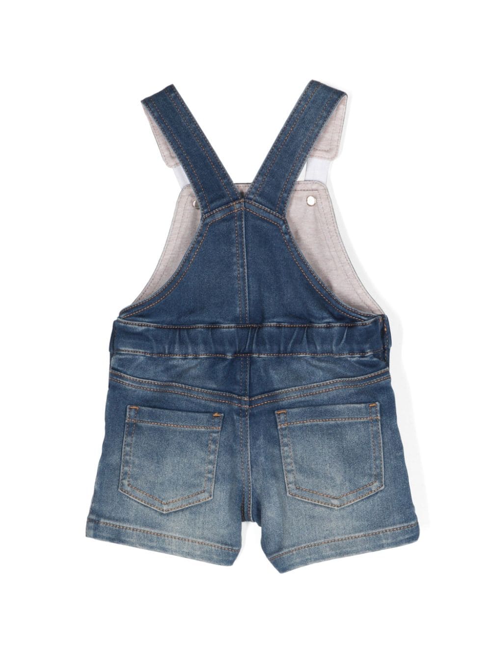 Moschino Kids salopette in jeans