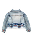 Monnalisa giacca in jeans 19E104NP5020 0062 MONNALISA