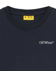 T-shirt per bambino Off White Kids con stampa OBAA002S26JER008 410 OFF WHITE KIDS