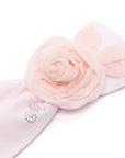 Fascia per neonata Monnalisa con rosa 73B0052201 0091 MONNALISA