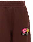 Pantaloni per bambina Barrow kids in felpa F6BKJGFP129 408 BARROW KIDS