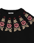 Maglione per bambina Chloé Kids a fiori C21293 09B CHLOE KIDS