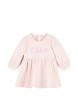 Abito per neonata Chloé Kids con logo C21335 46J CHLOE KIDS