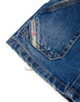 Salopette per neonata Diesel Kids di jeans K00810KXBU1 K01 DIESEL KIDS