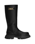 Stivale per bambina Dolce & Gabbana Kids in pelle D11435A3M55 80999 DOLCE & GABBANA KIDS