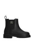 Stivaletti per bambina Dolce & Gabbana Kids in pelle DL0097A3M53 80999 DOLCE & GABBANA KIDS