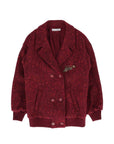 Giacca per bambina Dolce & Gabbana Kids in bouclè L53B05FCZAU S8030 DOLCE & GABBANA KIDS