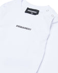 T-shirt per neonato Dsquared2 Kids con stampa DQ3108D0AIT DQ100 DSQUARED2 KIDS
