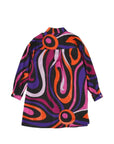Abito per bambina Emlio Pucci Junior con stampa PZ1A90K0298 930FU EMILIO PUCCI JUNIOR