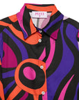 Camicia per bambina Emilio Pucci Junior con stampa PZ5A00K0298 930FU EMILIO PUCCI JUNIOR