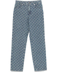 Jeans per bambino Gucci Kids GG jacquard 638161XDC6G 4266 GUCCI KIDS