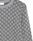 Maglione unisex Gucci Kids in jacquard GG 834349XKEZO 1018 GUCCI KIDS
