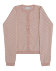 Cardigan per bambina Gucci Kids in jacquard GG 834350XKEZZ 5012 GUCCI KIDS