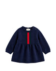Abito per neonata Gucci Kids nastro Web 867923XKFKT 4154 GUCCI KIDS