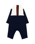 Tutina per neonato Gucci Kids Web 870880XJHVF 4306 GUCCI KIDS