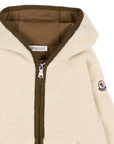 Felpa per neonato Moncler Enfant teddy L29518G0000589BLO 200 MONCLER ENFANT