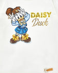 T-shirt per bambina Monnalisa Daisy Duck 11H6228201 0156 MONNALISA