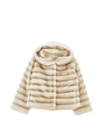Pelliccia per bambina Monnalisa peluche 17H1018033 0001 MONNALISA