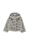 Pelliccia per bambina Monnalisa peluche 17H1018033 0032 MONNALISA