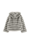 Pelliccia per bambina Monnalisa peluche 17H1018033 0032 MONNALISA
