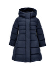 Piumino per bambina Monnalisa lungo 17H1028026 056S MONNALISA