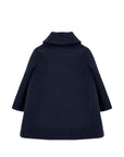 Cappotto per bambina Monnalisa doppio petto 17H1068360 056S MONNALISA