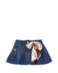 Gonna per bambina Monnalisa con fiocco 19H7008042 0055 MONNALISA