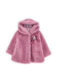 Cappotto per neonata Monnalisa teddy 39H1058013 0063 MONNALISA