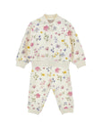 Completo per neonata Monnalisa a fiori 39H502NP8039 029F MONNALISA