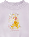 Felpa per neonata Monnalisa con stampa 39H6098010 063C MONNALISA