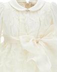 Abito per neonata Monnalisa in tulle ricamato 73H9058973 0001 MONNALISA