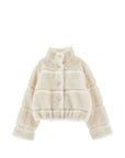 Bomber per bambina Monnalisa peluche 79H1038034 0001 MONNALISA