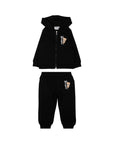 Completo per neonato Moschino Kids tuta MNK05DLCA92 60100 MOSCHINO KIDS