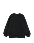 Felpa per neonato Moschino Kids con stampa MUF06ELCA77 60100 MOSCHINO KIDS