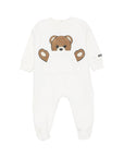 Tutina per neonata Moschino Kids con Teddy MUY09HLCA93 10063 MOSCHINO KIDS