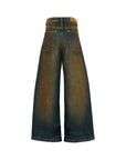 Jeans unisex Palm Angels Kids a gamba larga F6PAJBDP068 126 PALM ANGELS KIDS