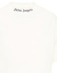 T-shirt per bambino Palm Angels Kids con logo F6PAJBTH012 412 PALM ANGELS KIDS
