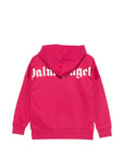 Felpa per bambina Palm Angels Kids con cappuccio F6PAJGHS063 402 PALM ANGELS KIDS