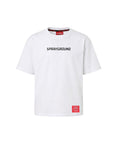 T-shirt per bambino Sprayground Kids con stampa SPY1565 WHT SPRAYGROUND KIDS