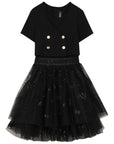 Abito per bambina Karl Lagerfeld Kids con balze - Ninna Nanna