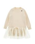 Abito per bambina Monnalisa in maglia - Ninna Nanna