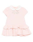 Abito per neonata Fendi Kids con ricamo - Ninna Nanna