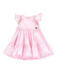 Abito per neonata Monnalisa con rouches - Ninna Nanna