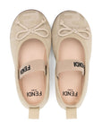 Ballerine per neonata Fendi Kids monogramm - Ninna Nanna