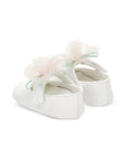 Ballerine per neonata Monnalisa con fiore - Ninna Nanna
