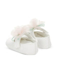 Ballerine per neonata Monnalisa con fiore - Ninna Nanna