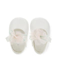 Ballerine per neonata Monnalisa con fiore - Ninna Nanna