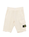 Bermuda per bambino Stone Island Junior in lino - Ninna Nanna